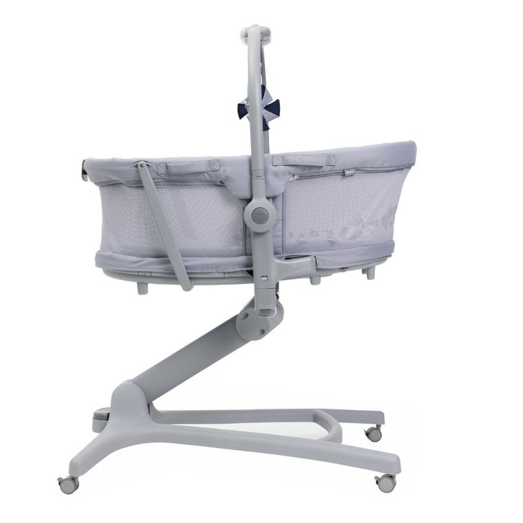 Chicco, Baby Hug Pro, łóżeczko, krzesełko do karmienia, 5w1, Earl Grey