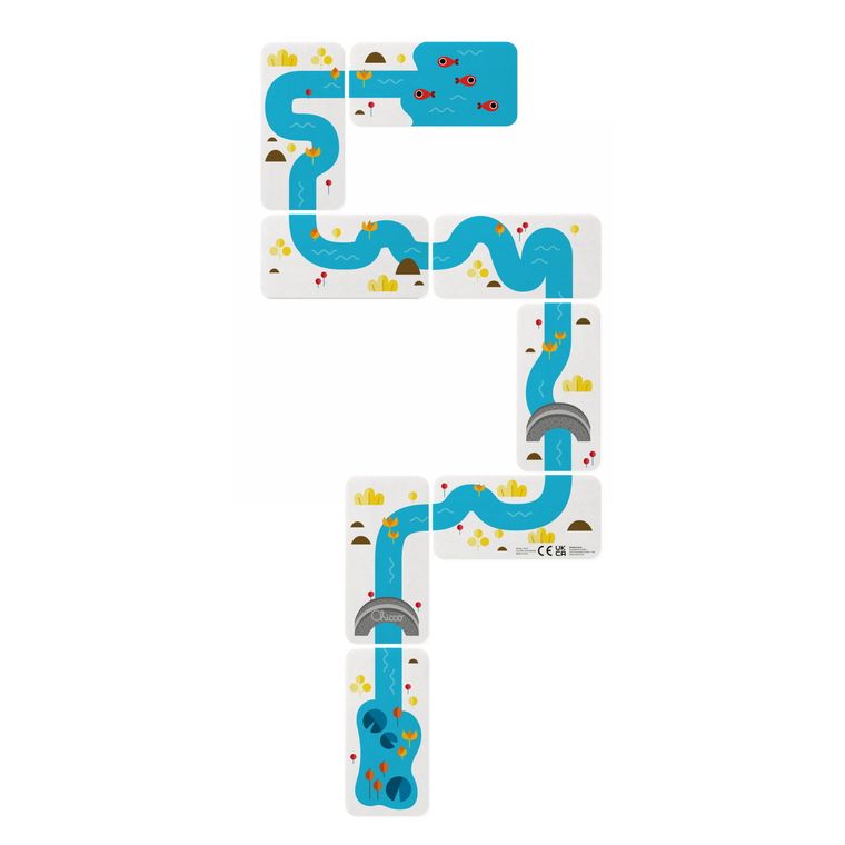 Chicco, Baby Sense & Focus, Domino Odkrywcy Natury, gra logiczna