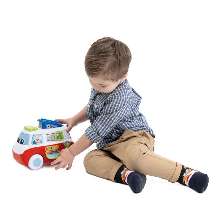 Chicco, Bilingual abc, Wesoły Kamper, zabawka dwujęzyczna