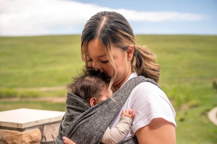 Chicco, Boppy Comfyfit, nosidło, Evolution Grey