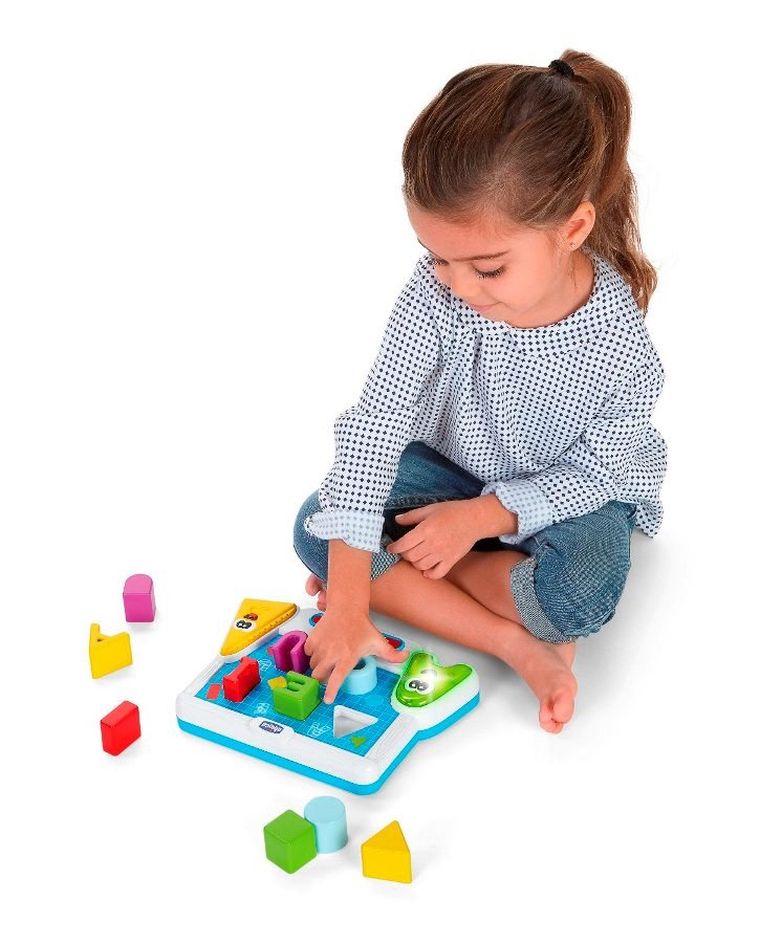 Chicco, Edu kolorowe samogłoski i kształty, zabawka edukacyjna