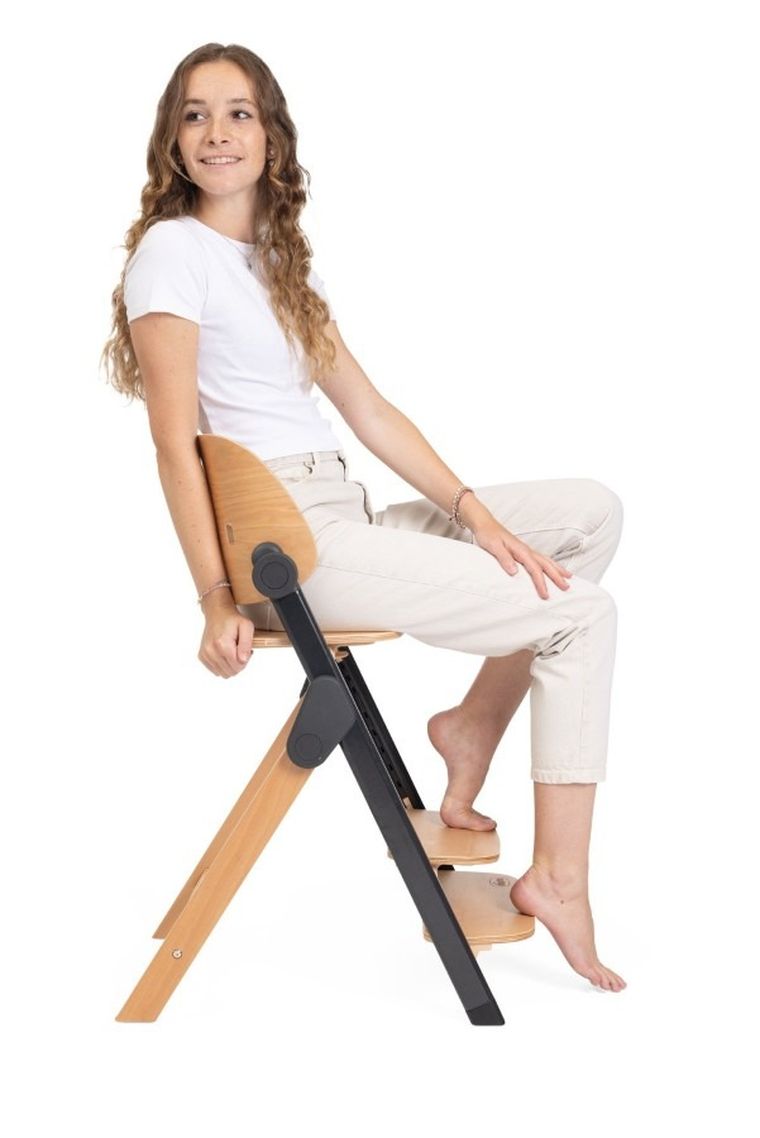 Chicco, Meraviglia, ewolucyjne krzesełko do karmienia, ebony