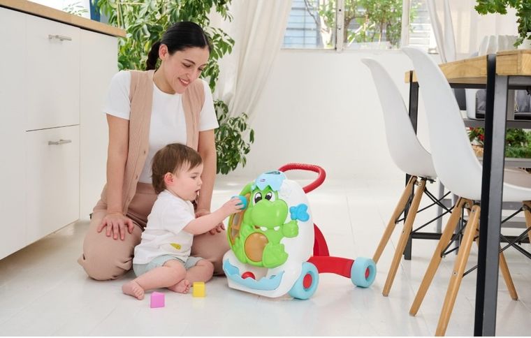 Chicco, Move & Grow, chodzik 2w1, Dino