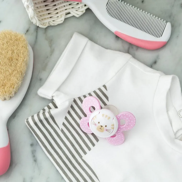 Chicco, PhysioForma Comfort, smoczek uspokajający, różowy, 6-16m