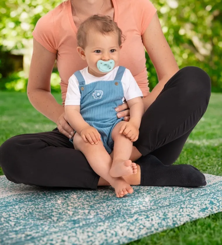 Chicco, Physioforma, Soft Luxe, smoczek uspokajający, miętowy, 6-16 m, 2 szt.