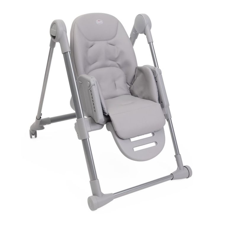 Chicco, Polly, Armonia, krzesełko do karmienia, Steel