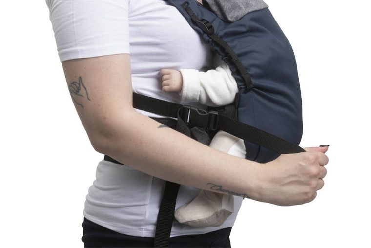 Chicco, Skin Fit, nosidełko, Blue Passion