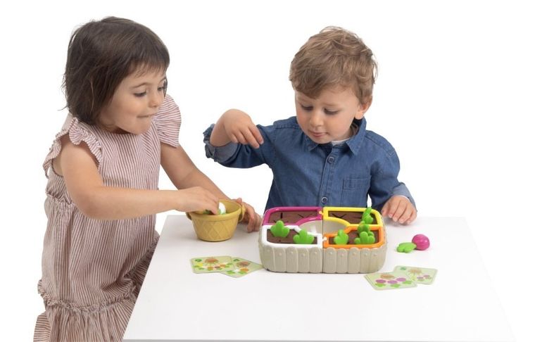 Chicco, Smart2Play, Warzywny Ogród, gra edukacyjna, 21 elementów