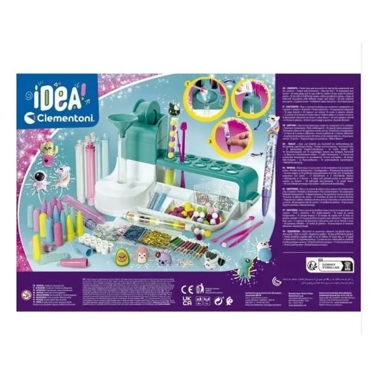 Clementoni, Idea, Fabryka długopisów, zestaw kreatywny