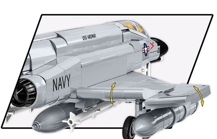 Cobi, Armed Forces, F-4 Phantom II, klocki, 703 elementów