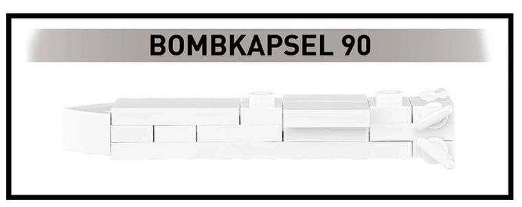 Cobi, Armed Forces, Saab AJS37 Viggen, klocki, 1:48, 911 elementów