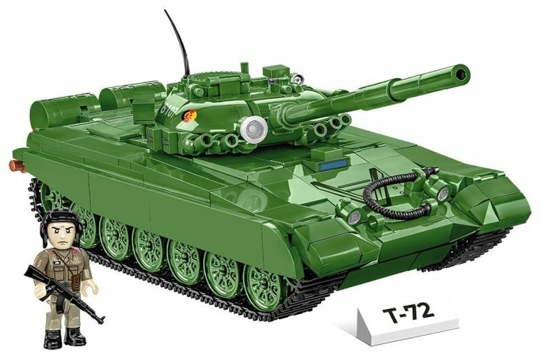 Cobi, Armed Forces, T-72 East Germany/Soviet, 1:35, klocki, 680 elementów