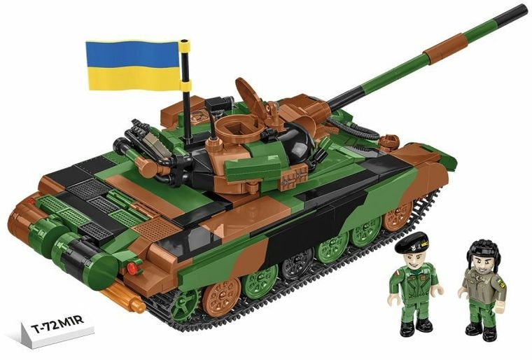 Cobi, Armed Forces, T-72 M1R PL/UA, 1:35, klocki, 724 elementy