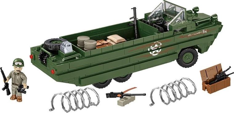 Cobi, Historical Collection WWII, DUKW Amphibia, 1:35, klocki, 508 elementów