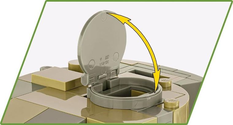 Cobi, Historical Collection WWII, Panzer VI Tiger I no, klocki, 131 elementów