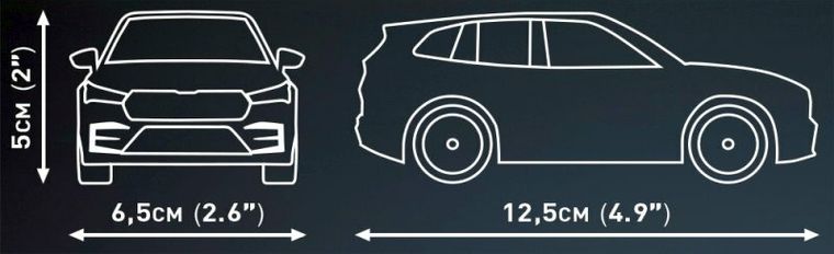 Cobi, Skoda Enyaq RS, klocki, 92 elementy