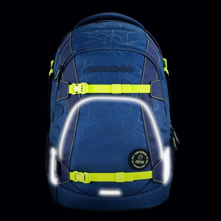 Coocazoo, Mate, plecak szkolny, 4-komorowy, Blue Bash
