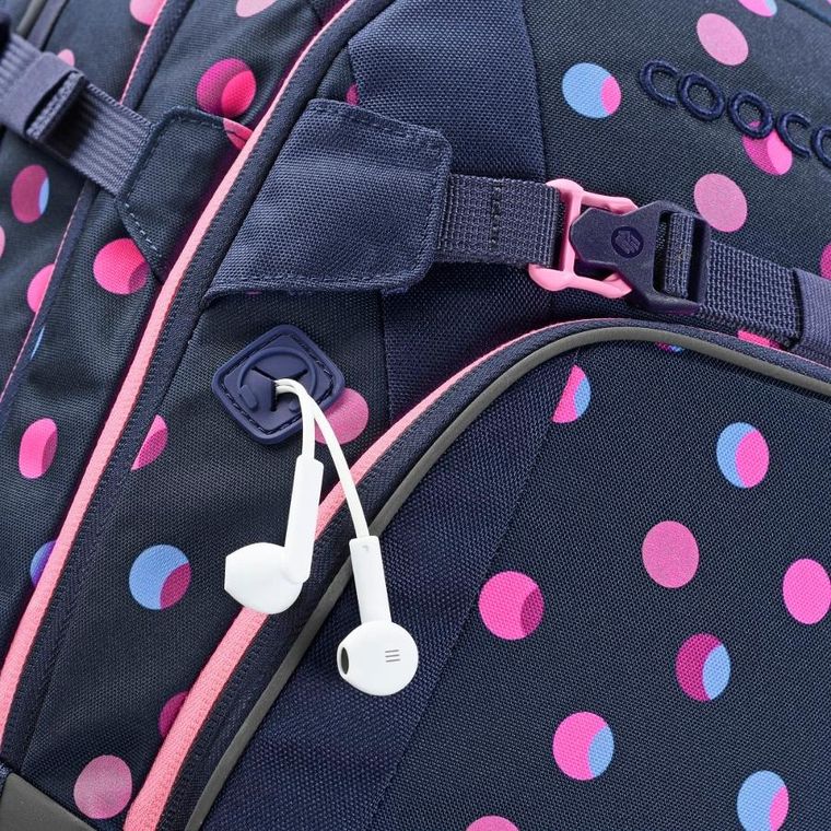 Coocazoo, Mate, plecak szkolny, 4-komorowy, Eflective Moons