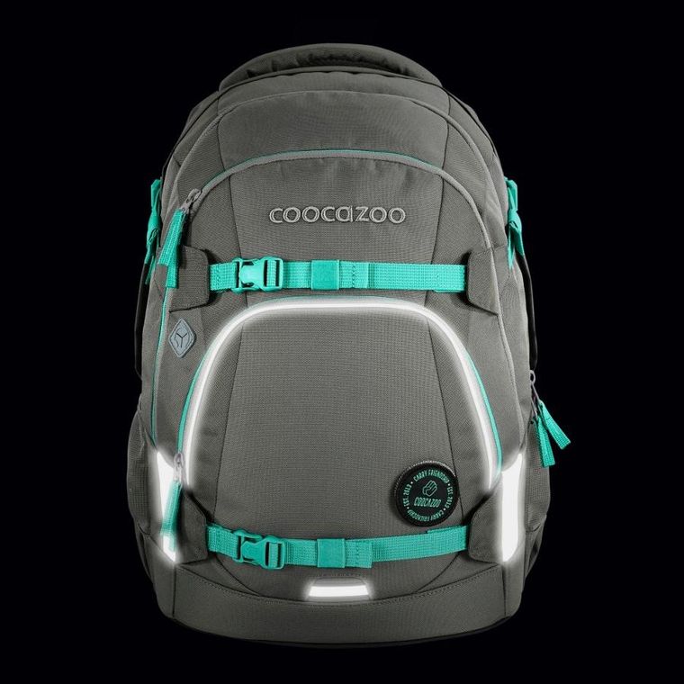 Coocazoo, Mate, plecak szkolny, 4-komorowy, Fresh Mint