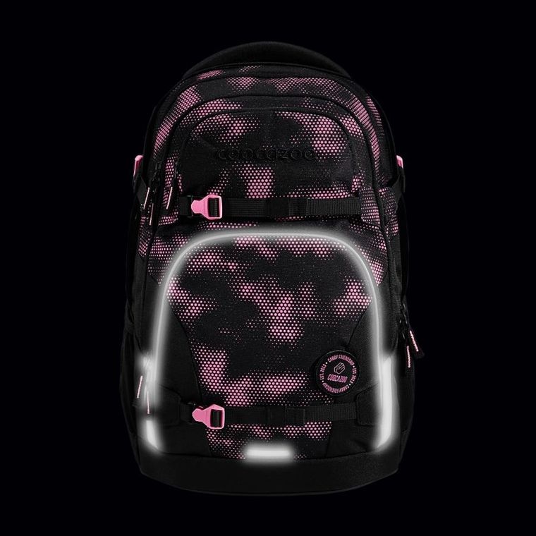 Coocazoo, Porter, plecak szkolny, 5-komorowy, Pink Illusion