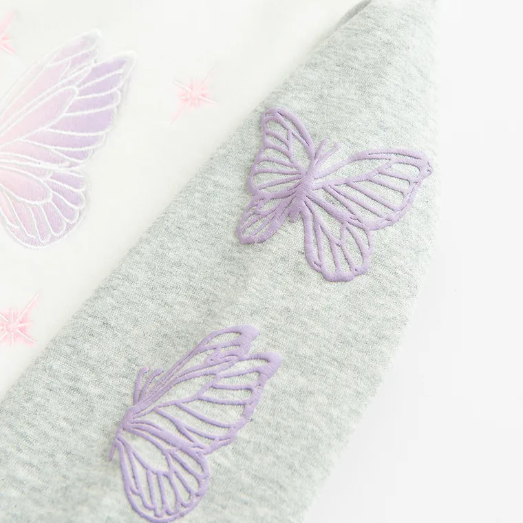 Cool Club, Bluza bejsbolówka dziewczęca, rozpinana, mix