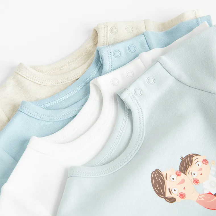 Cool Club, Body chłopięce z krótkim rękawem, mix, Pucio, zestaw, 4 szt.