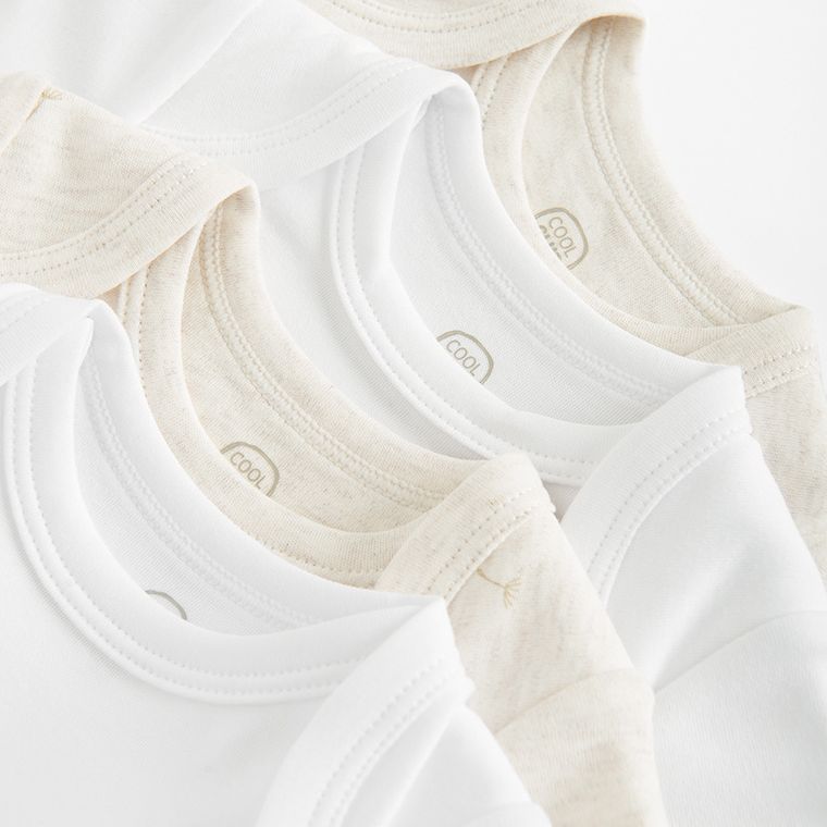 Cool Club, Body niemowlęce z krótkim rękawem, mix, zestaw, 4 szt.