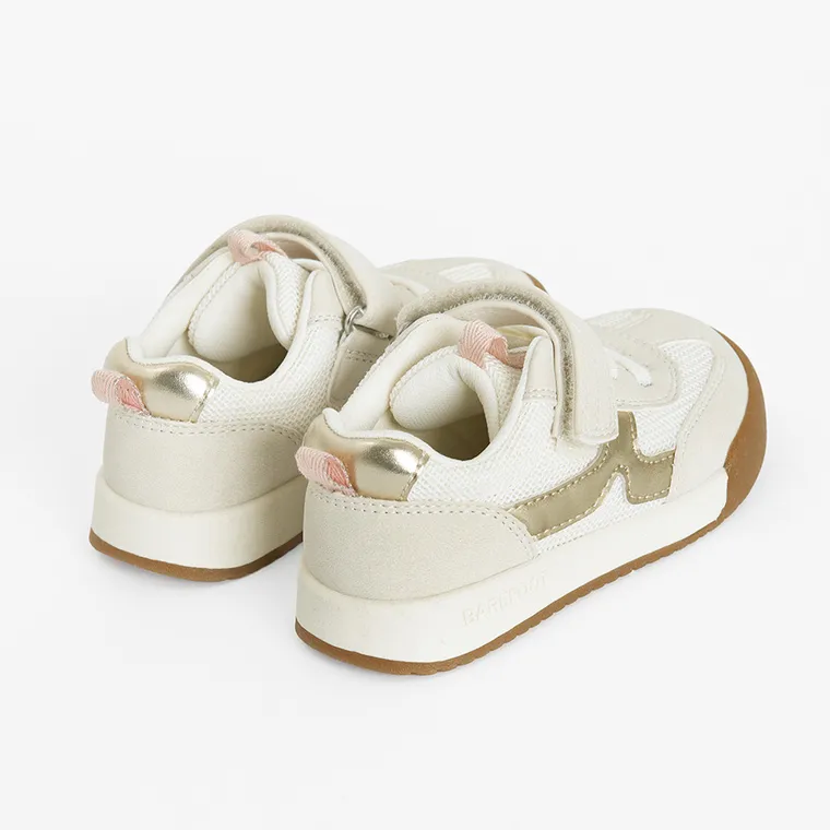 Cool Club, Buty sportowe dziewczęce, beżowe, podeszwa Barefoot