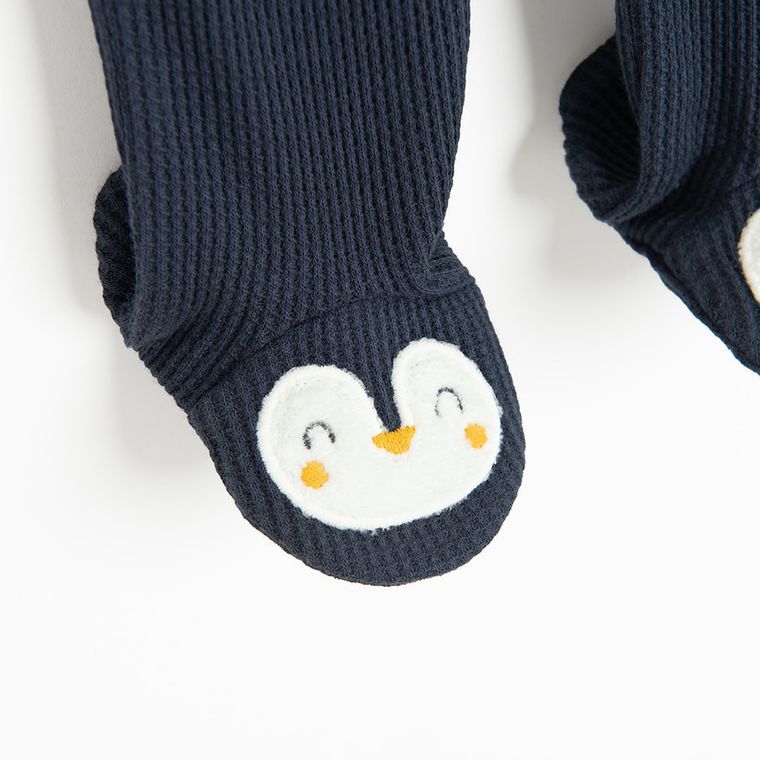 Cool Club, Komplet chłopięcy, Body z długim rękawem, Półśpiochy, granatowy