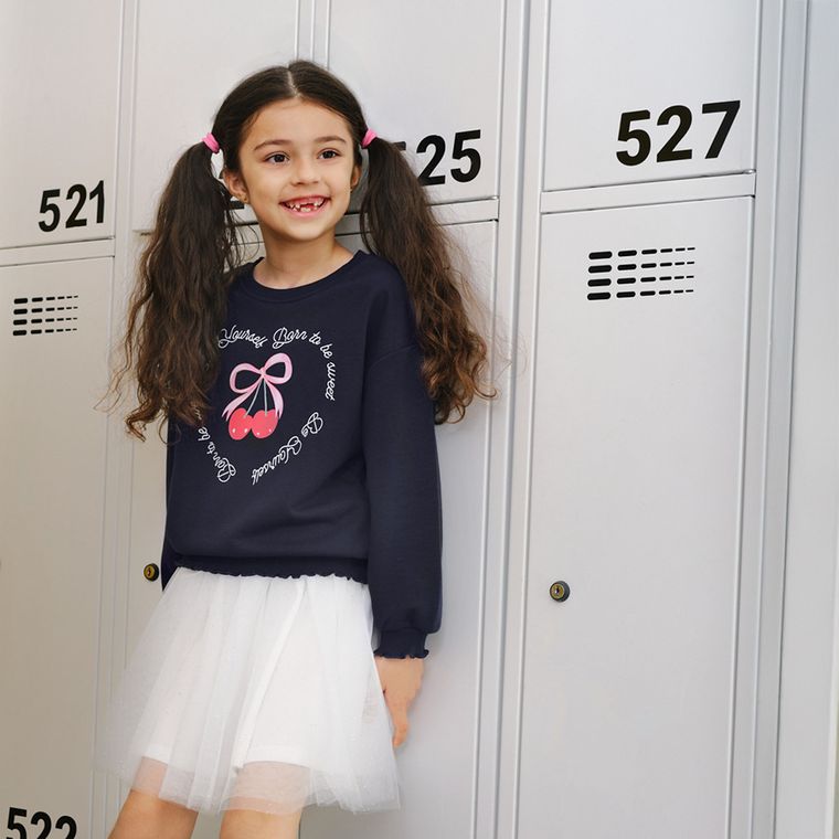 Cool Club, Komplet dziewczęcy, Bluza, Spódnica, mix