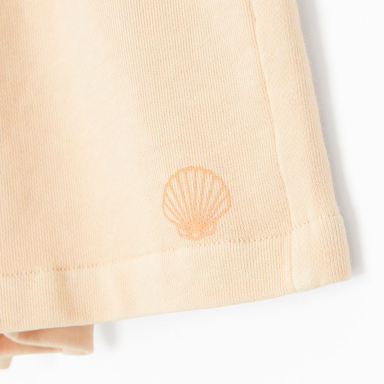 Cool Club, Komplet dziewczęcy, Bluza, Szorty, pomarańczowy