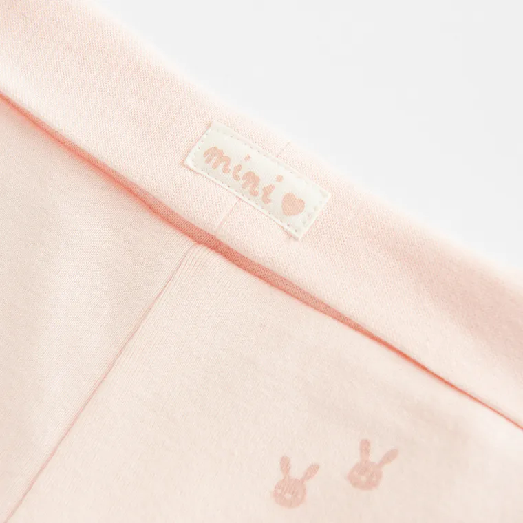 Cool Club, Komplet dziewczęcy, Body z długim rękawem, Półśpiochy, różowy