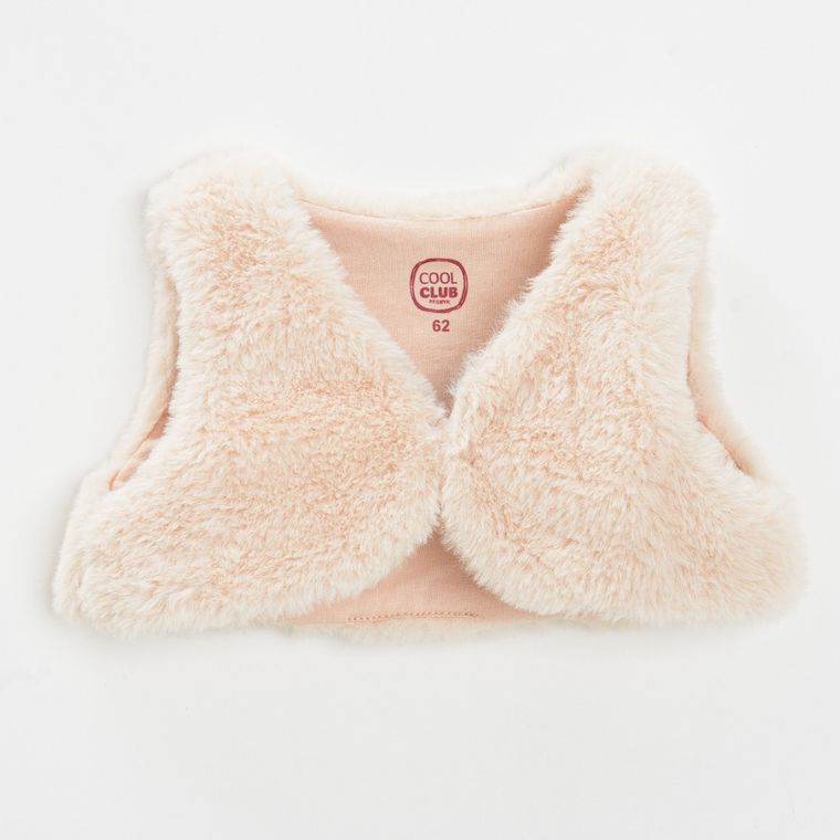 Cool Club, Komplet dziewczęcy, Sukienka z długim rękawem, Kamizelka, Rajstopy, mix