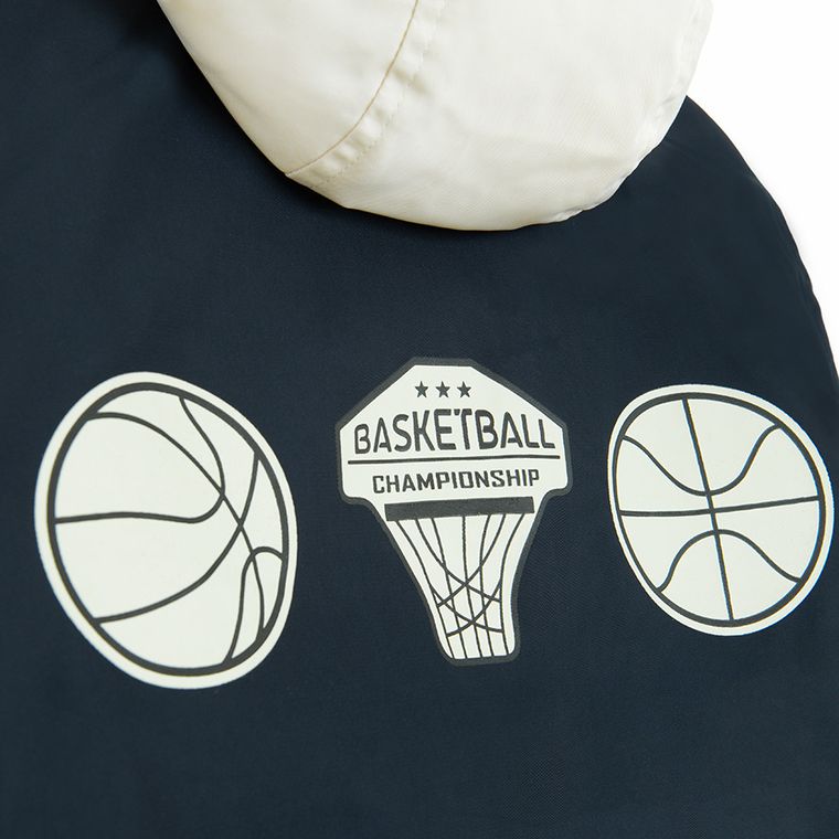 Cool Club, Kurtka bejsbolówka chłopięca z kapturem, mix