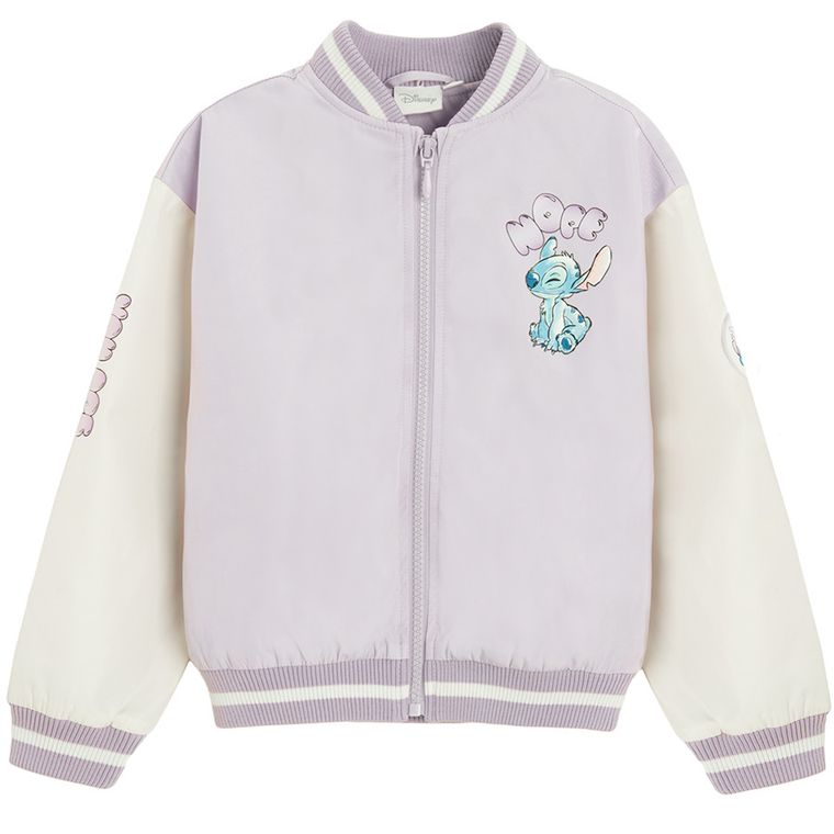 Cool Club, Kurtka bejsbolówka dziewczęca z kapturem, mix, Lilo i Stitch