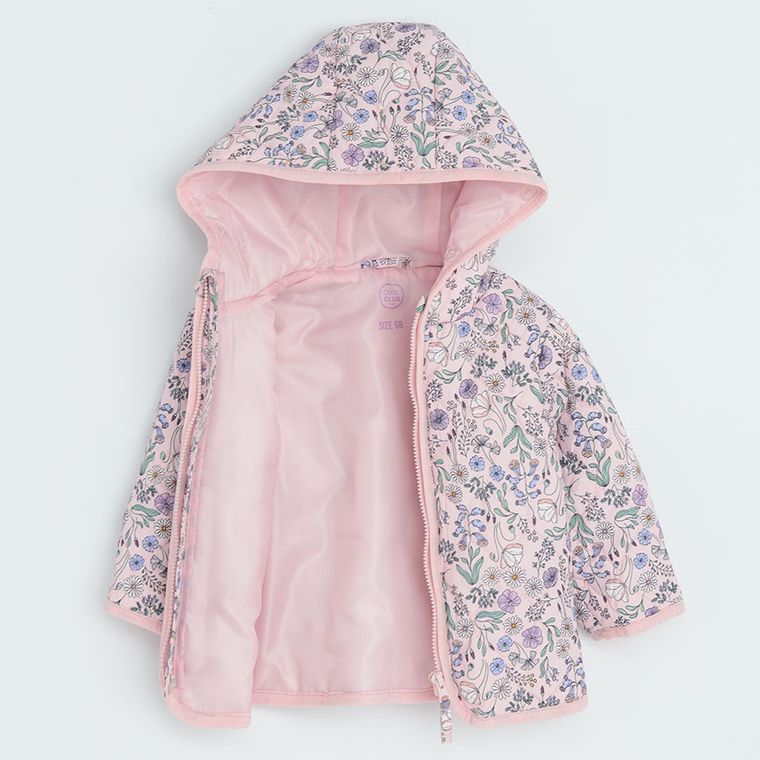 Cool Club, Kurtka dziewczęca z kapturem, 3w1, fioletowo-różowa