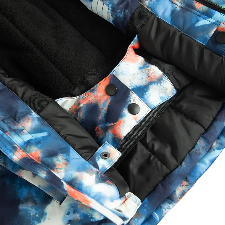 Cool Club, Kurtka narciarska chłopięca z kapturem, ocieplana, niebieska