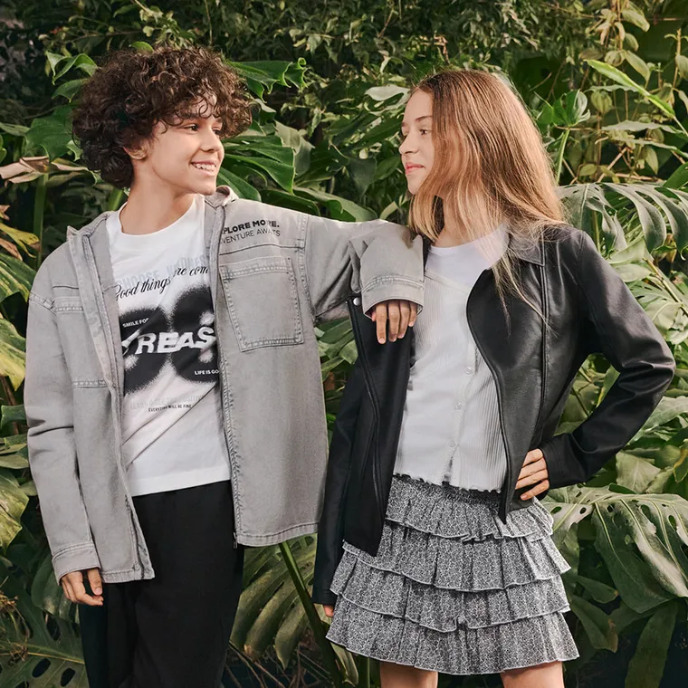 Cool Club, Kurtka ramoneska dziewczęca, czarna