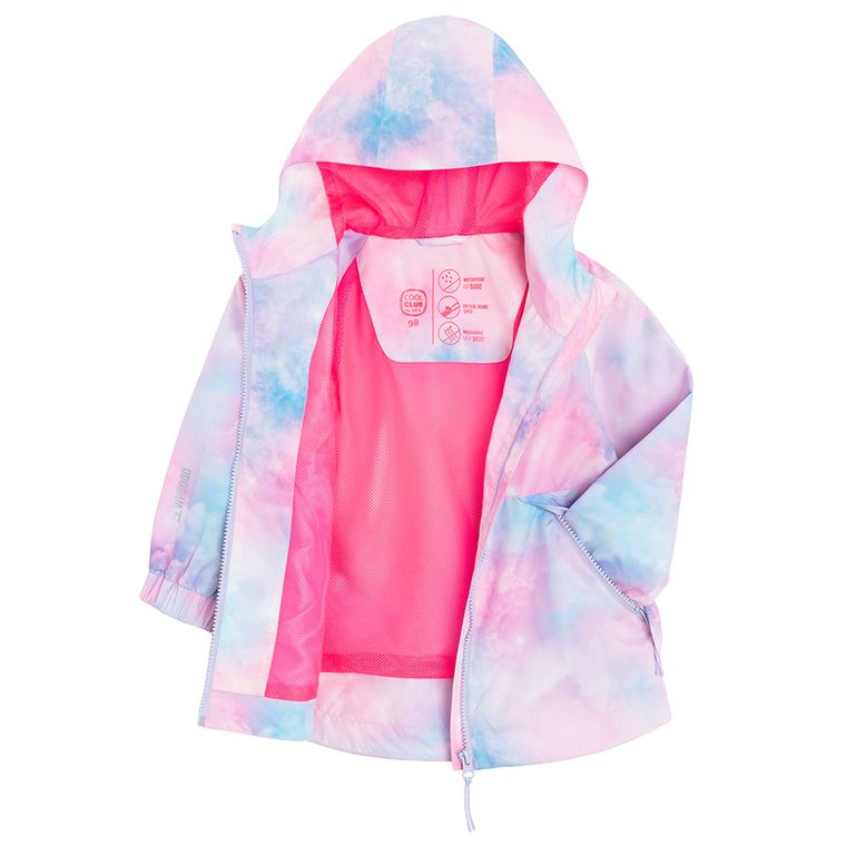 Cool Club, Przeciwdeszczowa kurtka dziewczęca z kapturem, mix