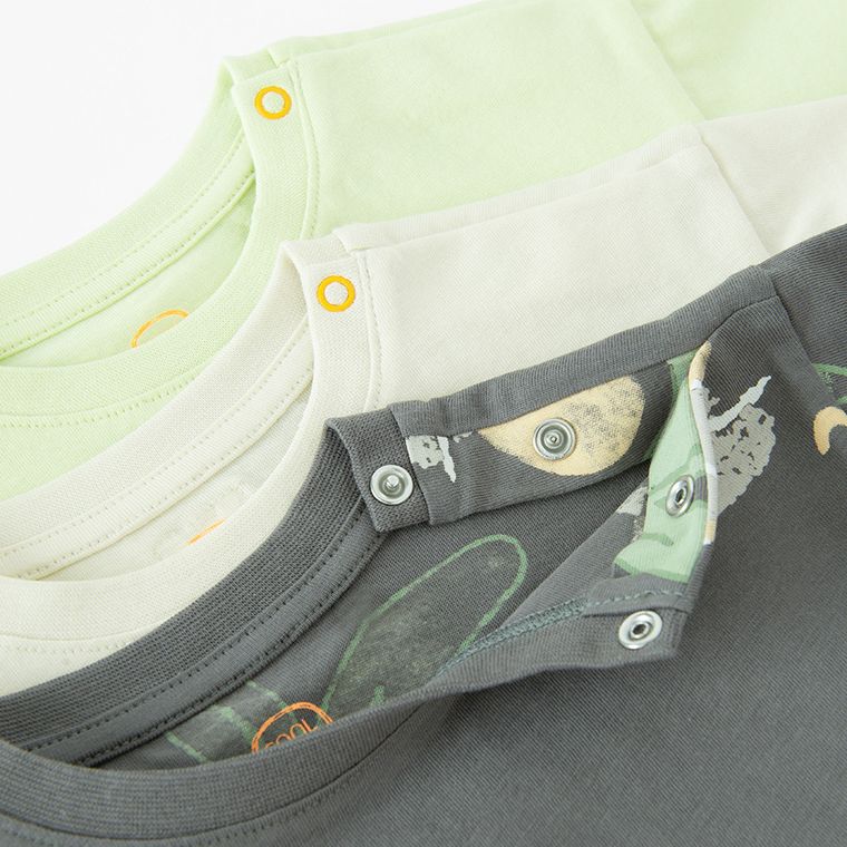 Cool Club, T-shirt chłopięcy, mix, zestaw, 3 szt.