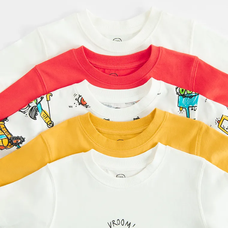 Cool Club, T-shirt chłopięcy, mix, zestaw, 5 szt.