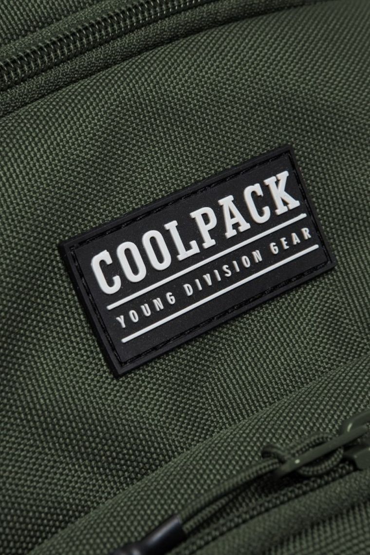 CoolPack, Discovery, plecak miejski, 2-komorowy, Army Green