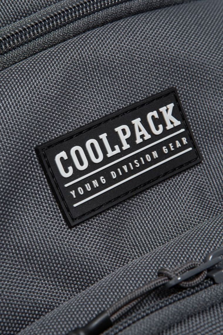 CoolPack, Discovery, plecak miejski, 2-komorowy, Army Grey