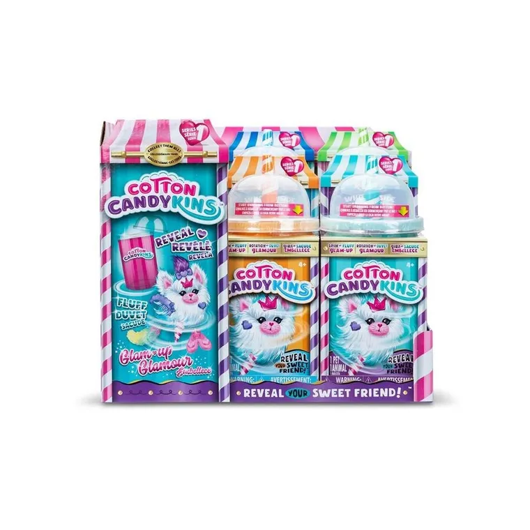 Cotton Candykins, maskotki kolekcjonerskie z akcesoriami