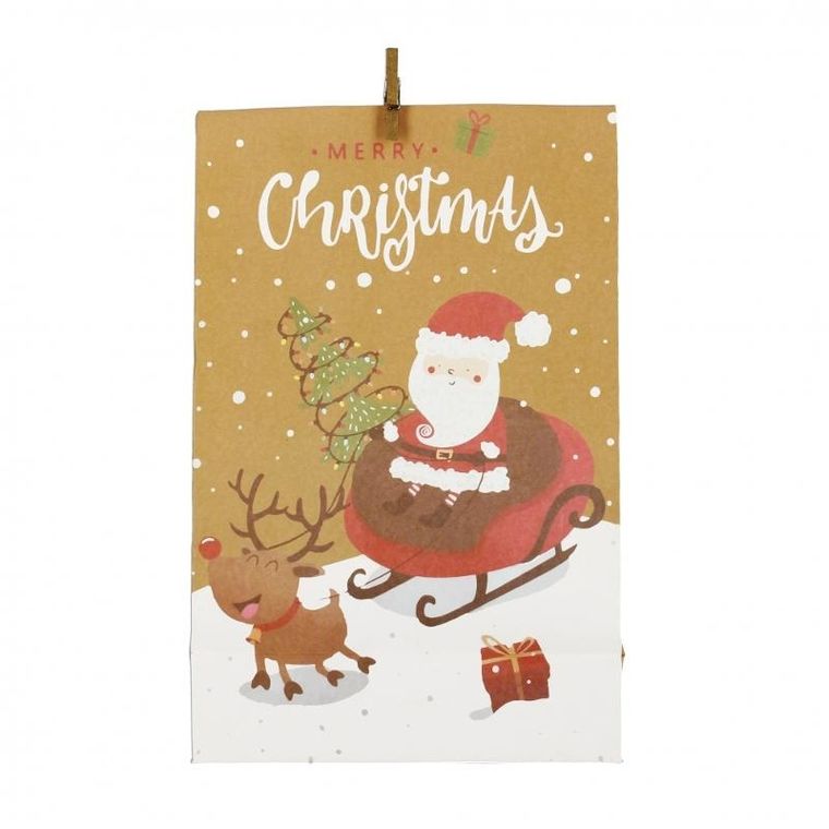 Craft With Fun, Kalendarz Adwentowy, zestaw kreatywny