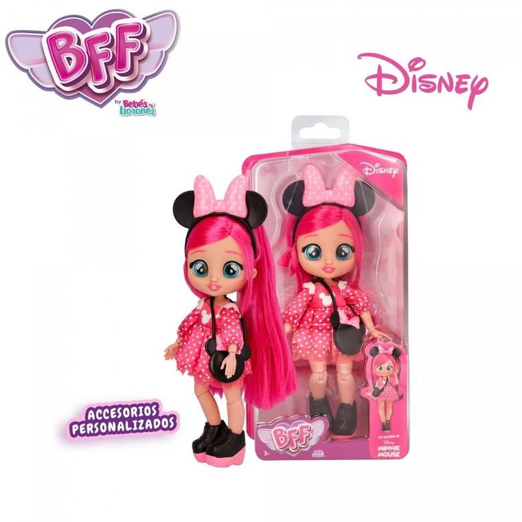 Cry Babies, BFF Disney, Myszka Minnie, lalka modowa