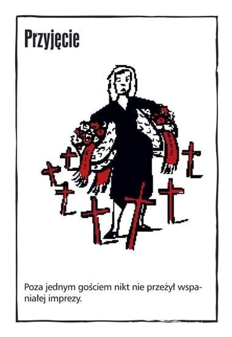 Czarne Historie 4, gra karciana