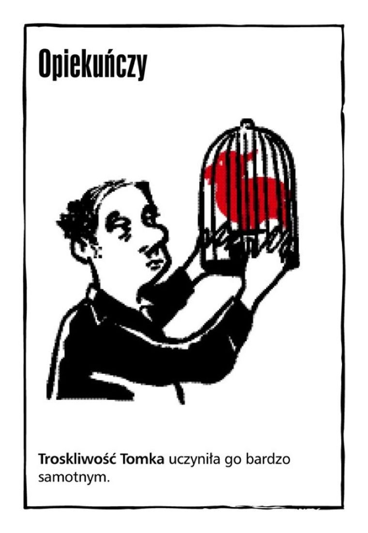 Czarne Historie 8, gra karciana