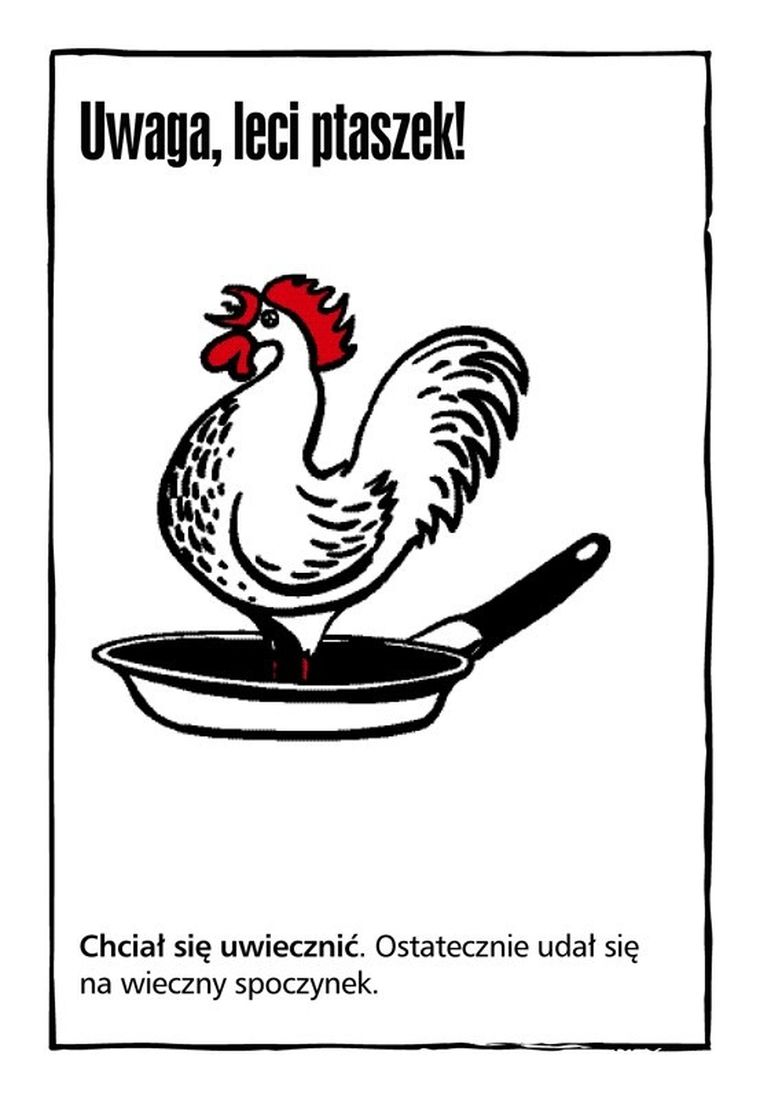 Czarne Historie, Głupia śmierć 2, gra karciana