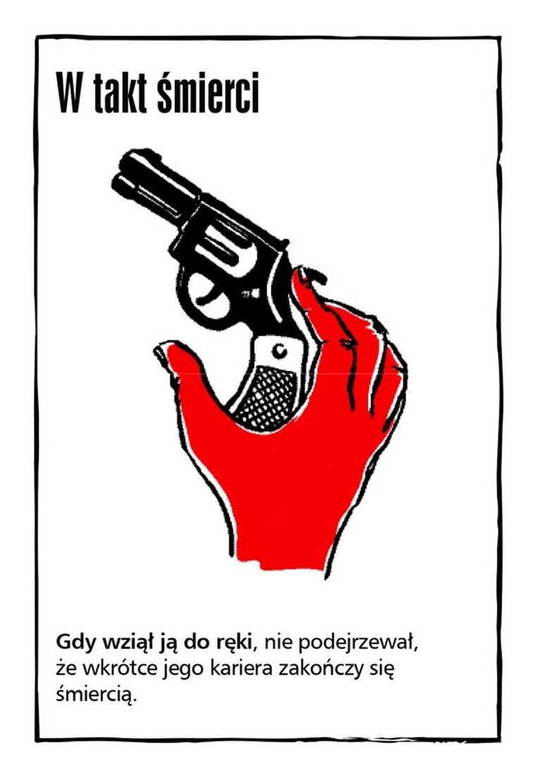 Czarne Historie, Upiorna muzyka, gra karciana